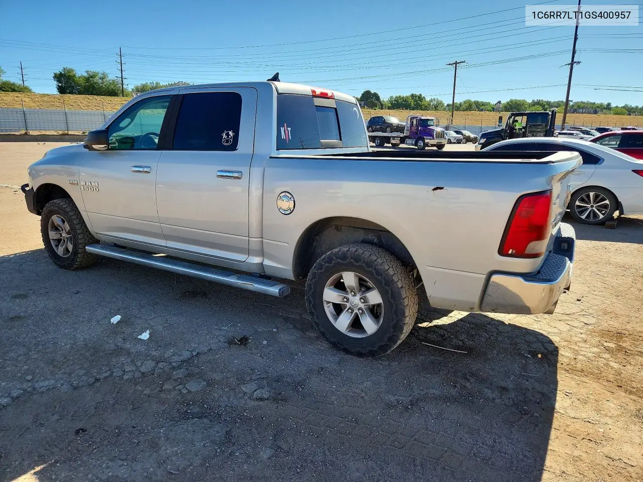 2016 Ram 1500 Slt VIN: 1C6RR7LT1GS400957 Lot: 61026126