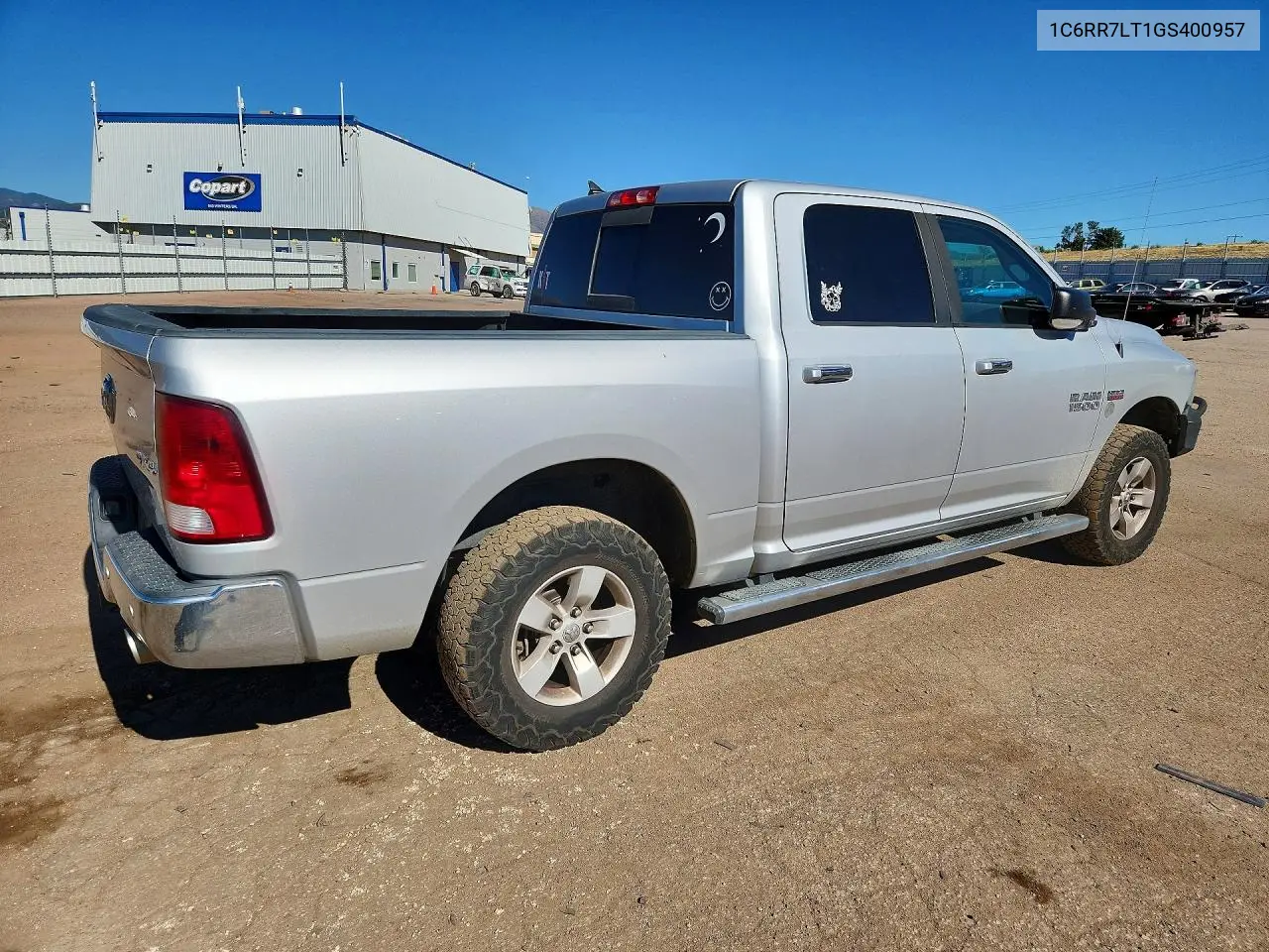 2016 Ram 1500 Slt VIN: 1C6RR7LT1GS400957 Lot: 61026126