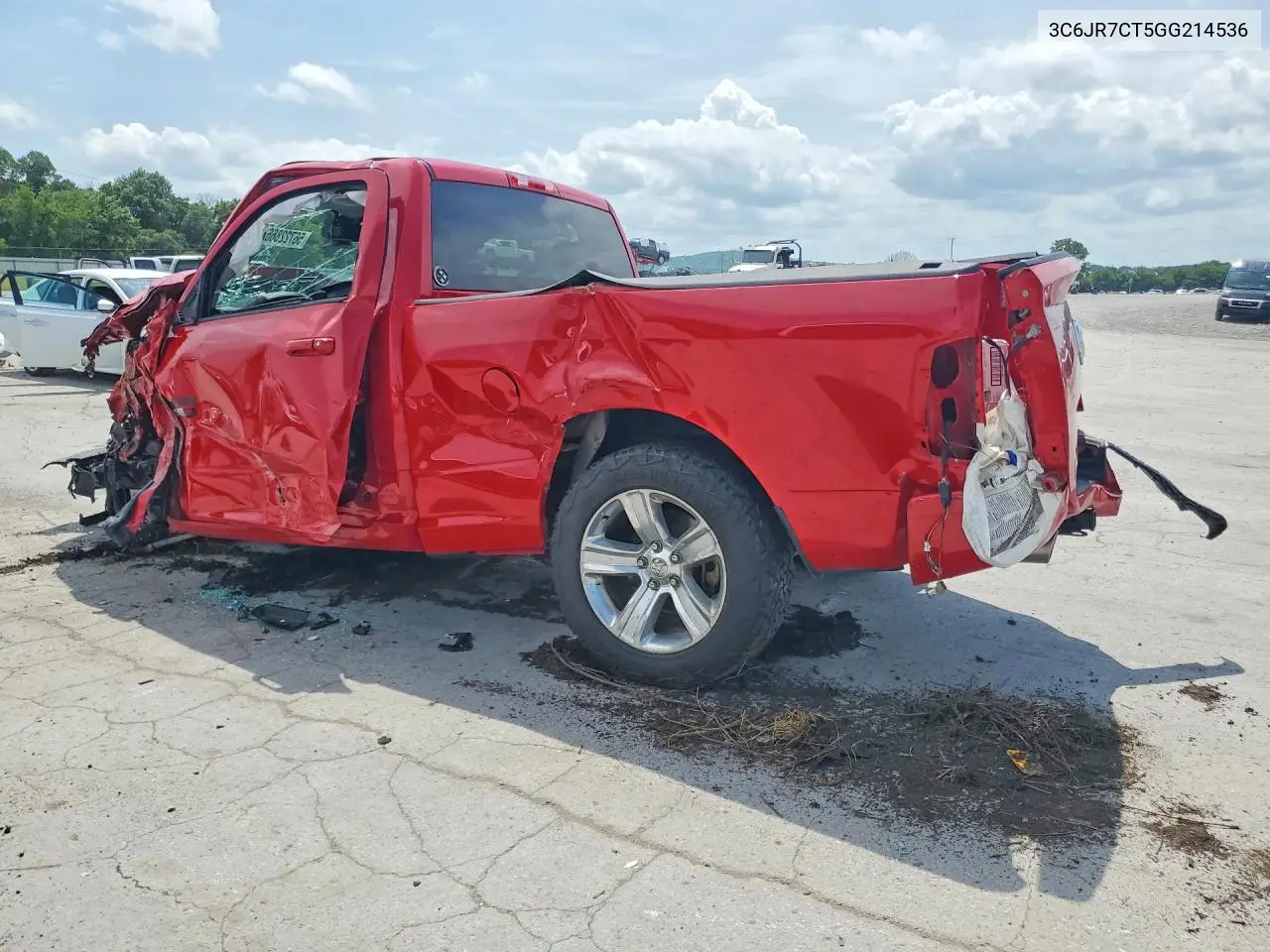 2016 Ram 1500 Sport VIN: 3C6JR7CT5GG214536 Lot: 61479906