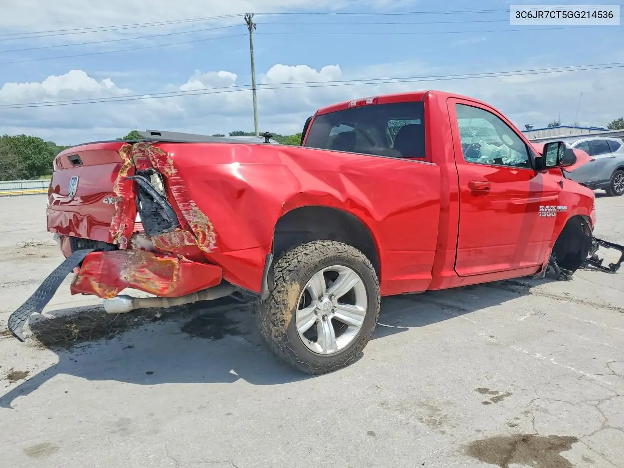 2016 Ram 1500 Sport VIN: 3C6JR7CT5GG214536 Lot: 61479906