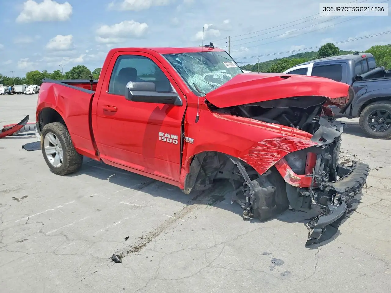 2016 Ram 1500 Sport VIN: 3C6JR7CT5GG214536 Lot: 61479906