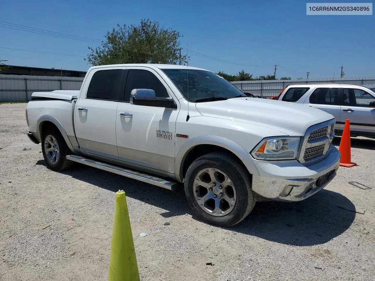 2016 Ram 1500 Laramie VIN: 1C6RR6NM2GS340896 Lot: 61990226