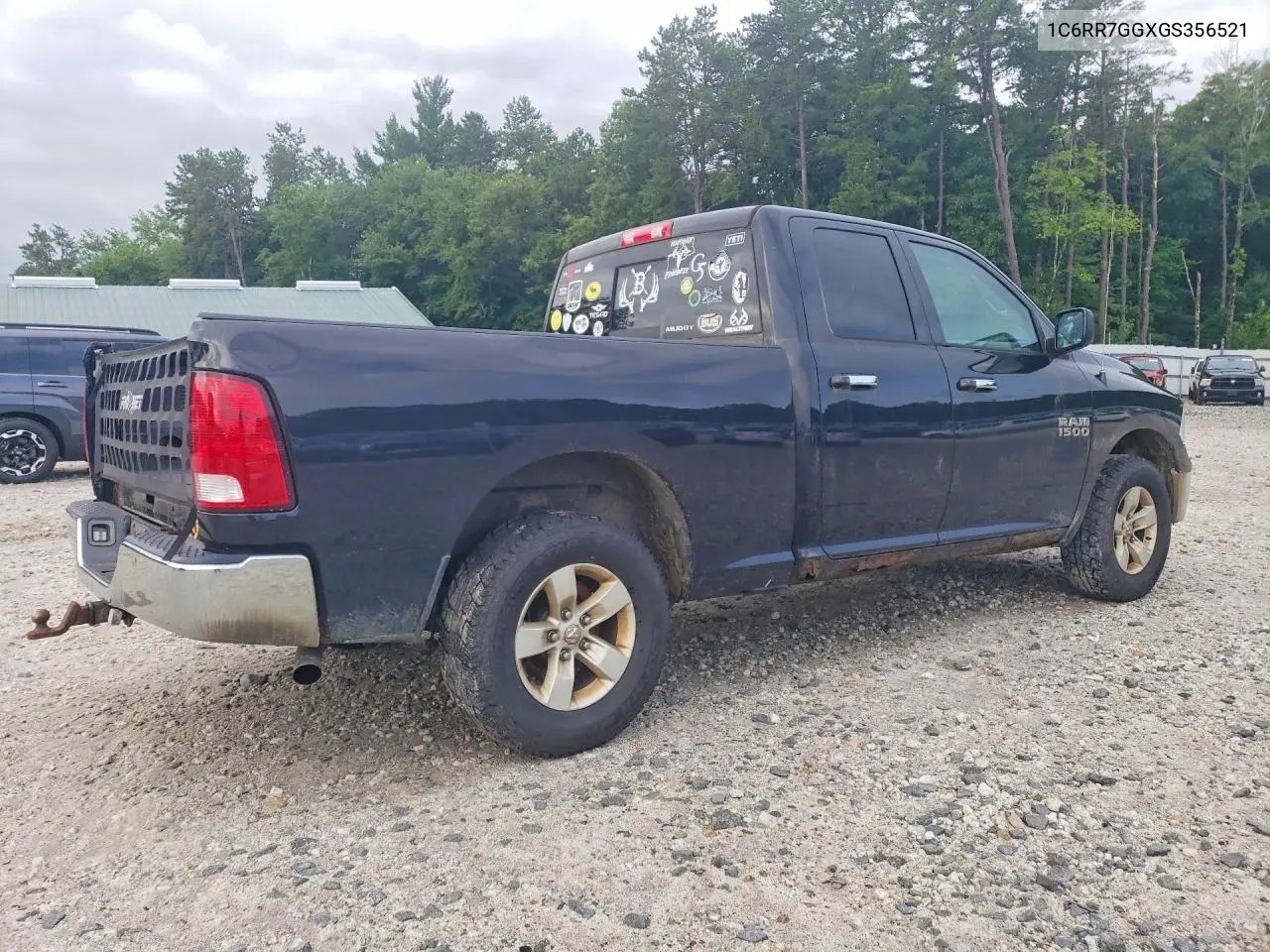 2016 Ram 1500 Slt VIN: 1C6RR7GGXGS356521 Lot: 62045556