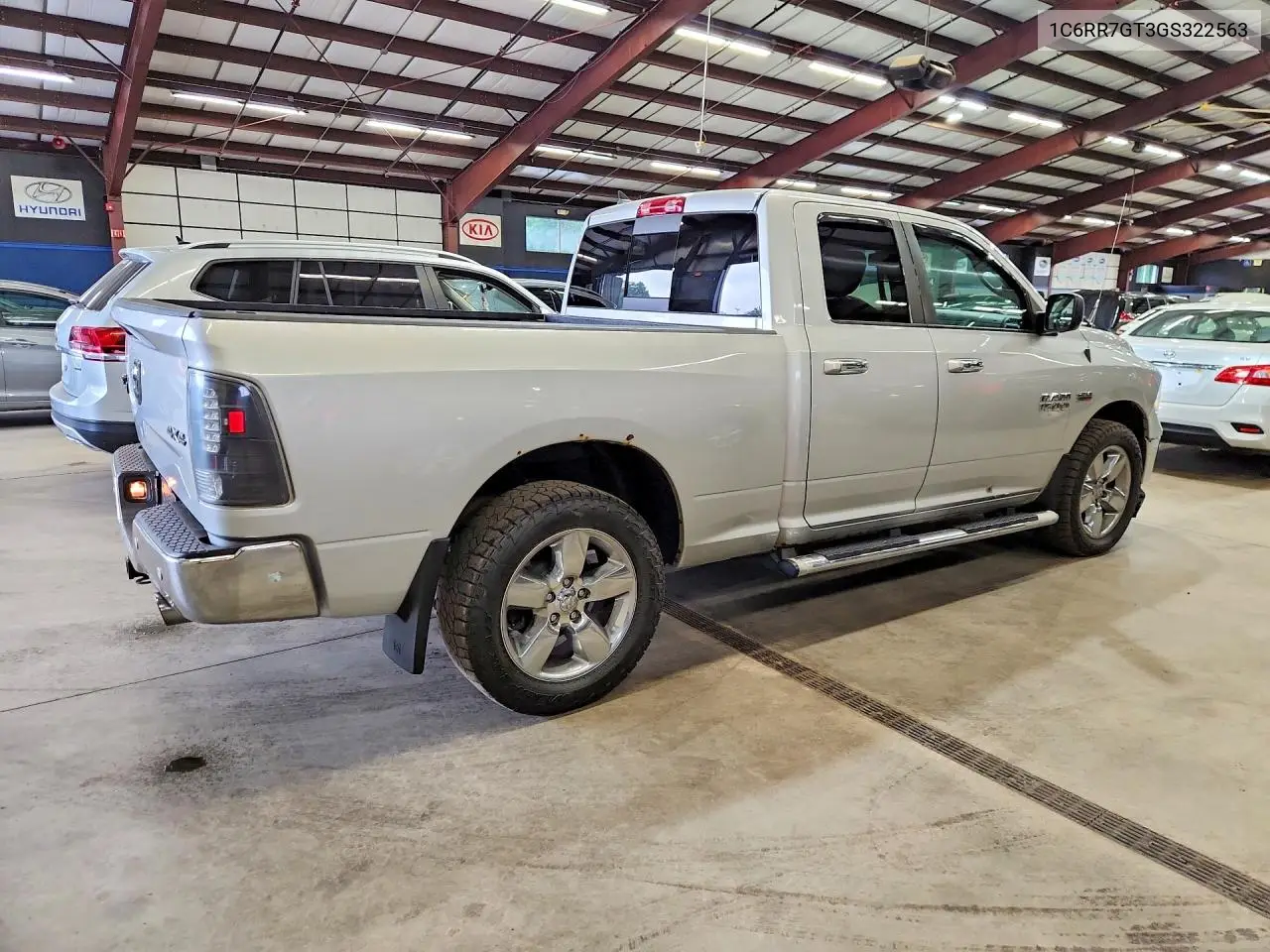 2016 Ram 1500 Slt VIN: 1C6RR7GT3GS322563 Lot: 62282596