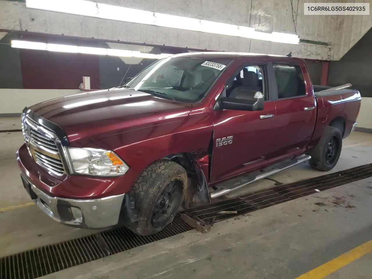 1C6RR6LG5GS402935 2016 Ram 1500 Slt