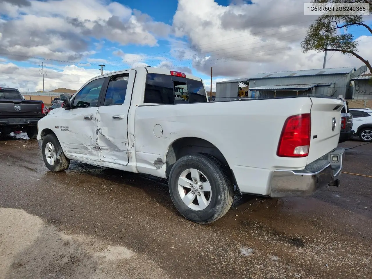 1C6RR6GT2GS240365 2016 Ram 1500 Slt