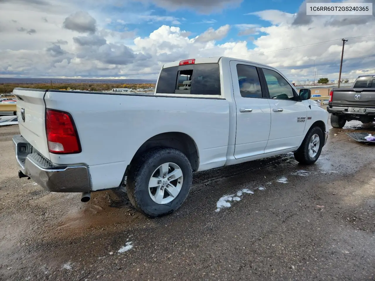1C6RR6GT2GS240365 2016 Ram 1500 Slt
