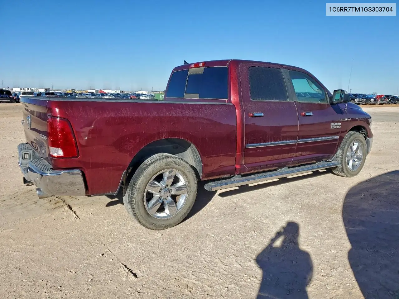 1C6RR7TM1GS303704 2016 Ram 1500 Slt