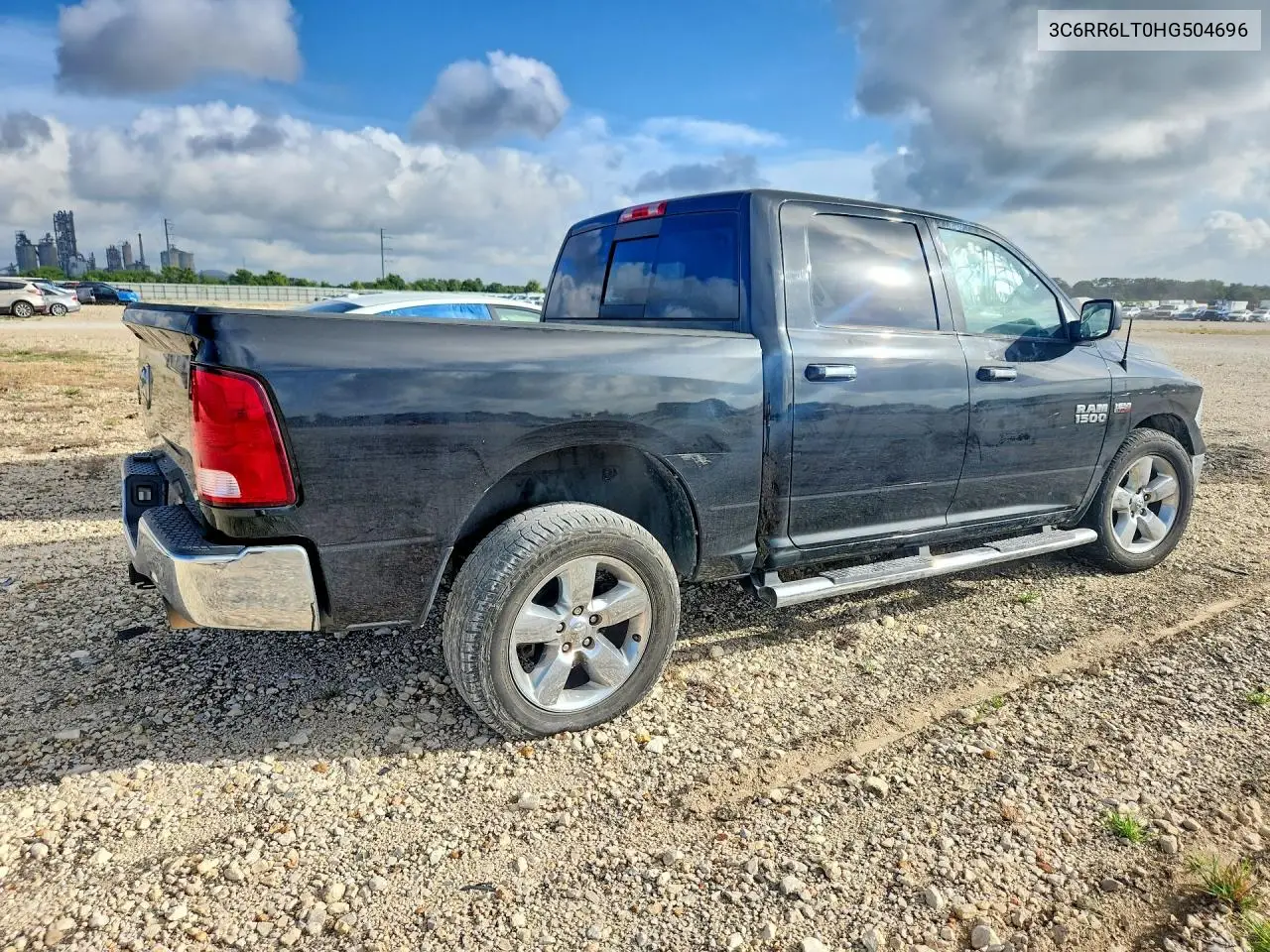 2017 Ram 1500 Slt VIN: 3C6RR6LT0HG504696 Lot: 58896826