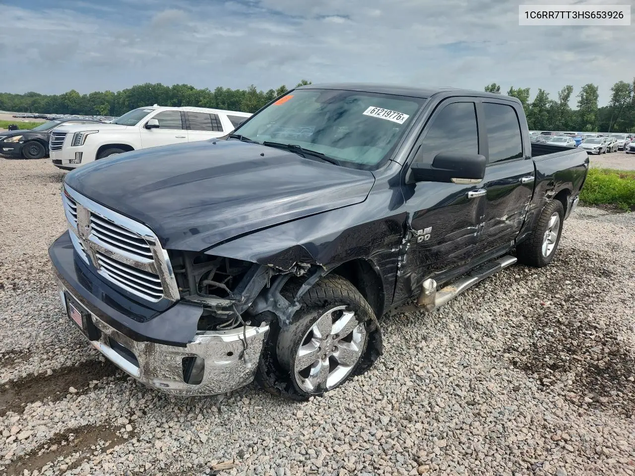 2017 Ram 1500 Slt VIN: 1C6RR7TT3HS653926 Lot: 61219776