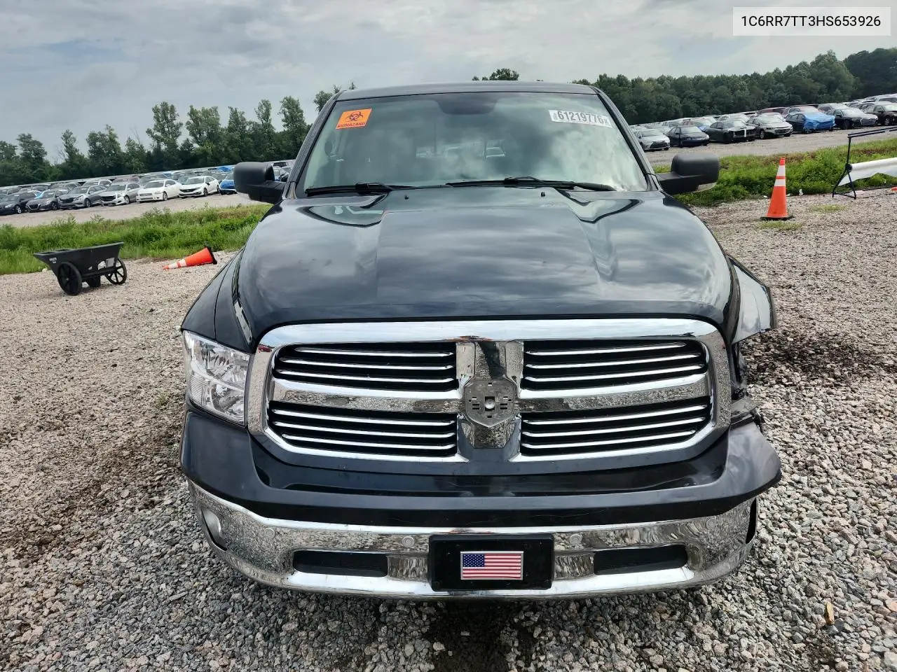 2017 Ram 1500 Slt VIN: 1C6RR7TT3HS653926 Lot: 61219776