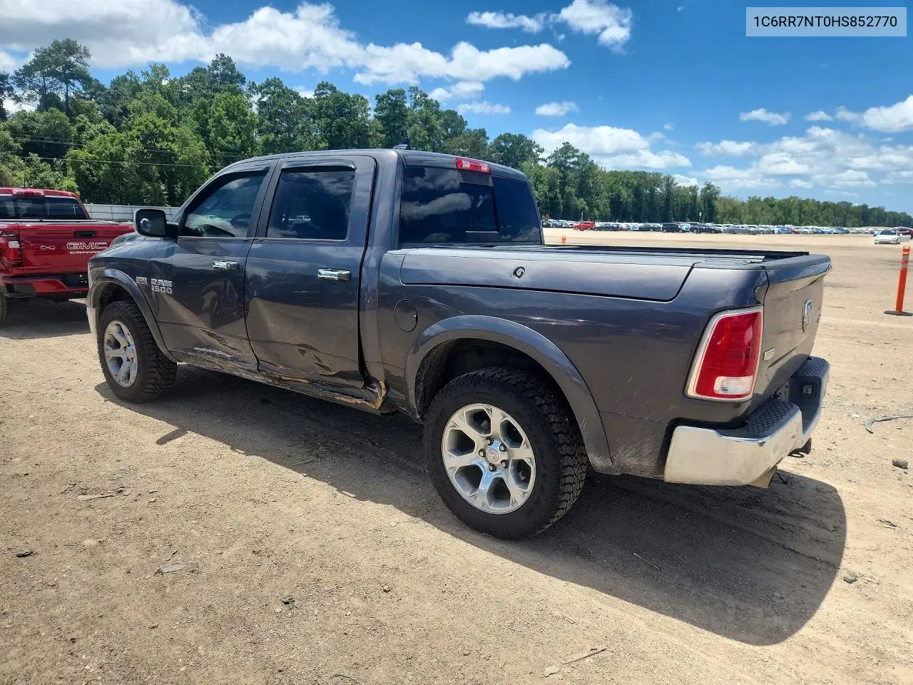 2017 Ram 1500 Laramie VIN: 1C6RR7NT0HS852770 Lot: 61362356