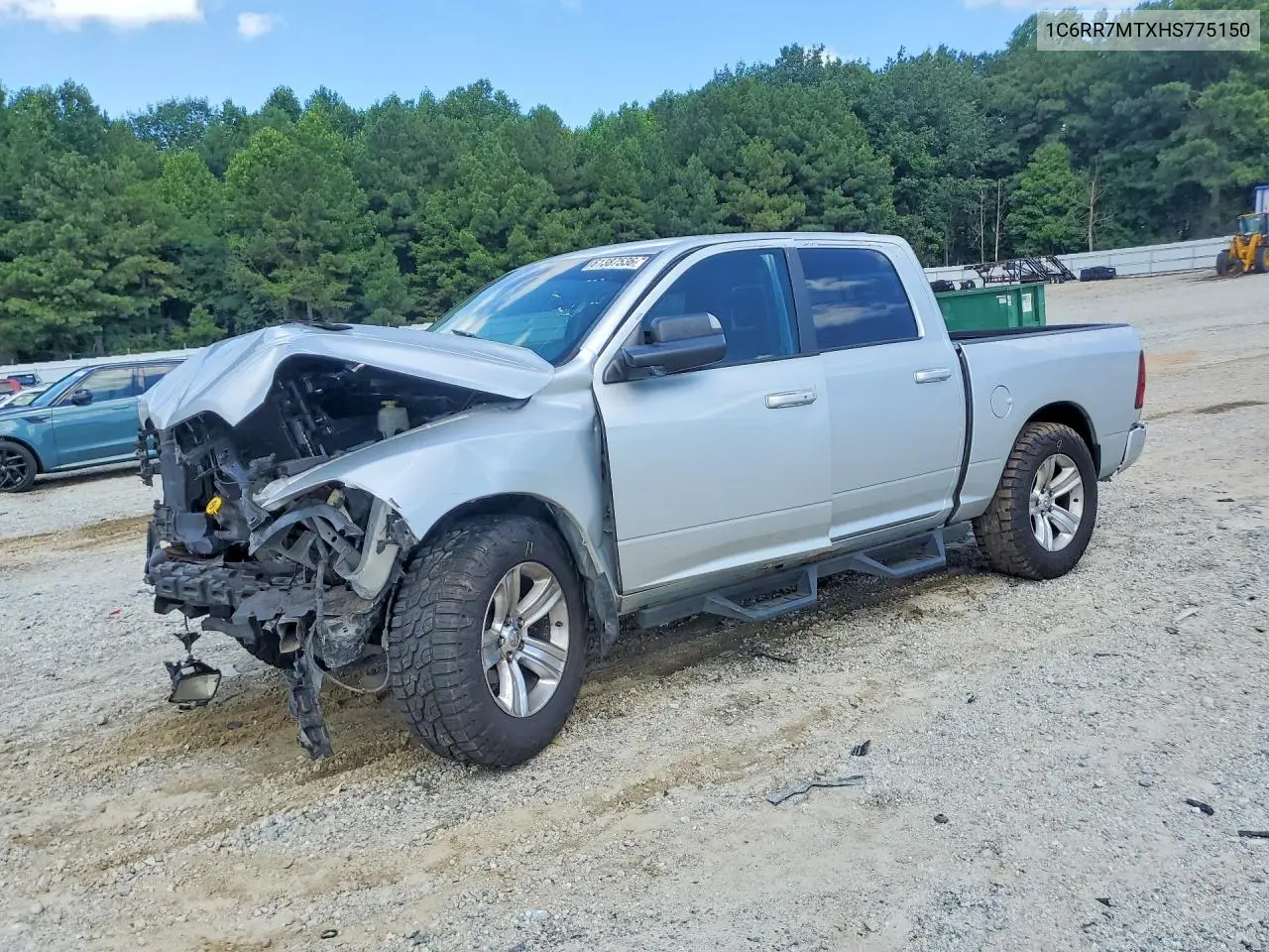 2017 Ram 1500 Sport VIN: 1C6RR7MTXHS775150 Lot: 61387536