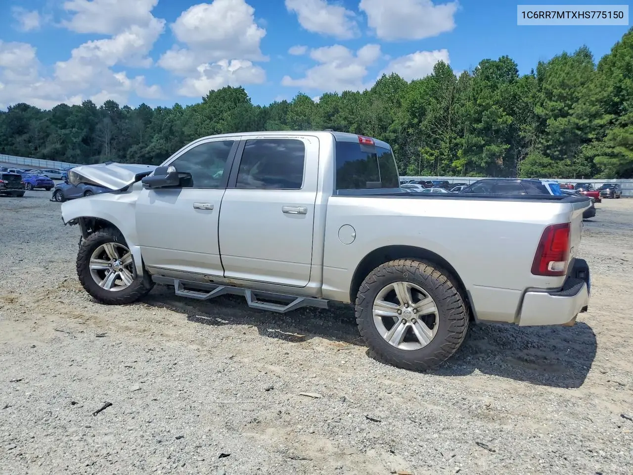 2017 Ram 1500 Sport VIN: 1C6RR7MTXHS775150 Lot: 61387536