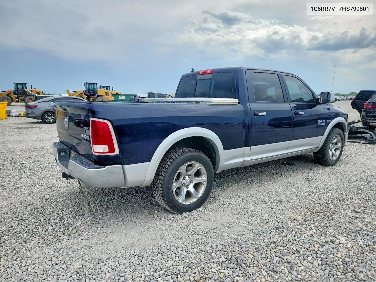2017 Ram 1500 Laramie VIN: 1C6RR7VT7HS799601 Lot: 61557736