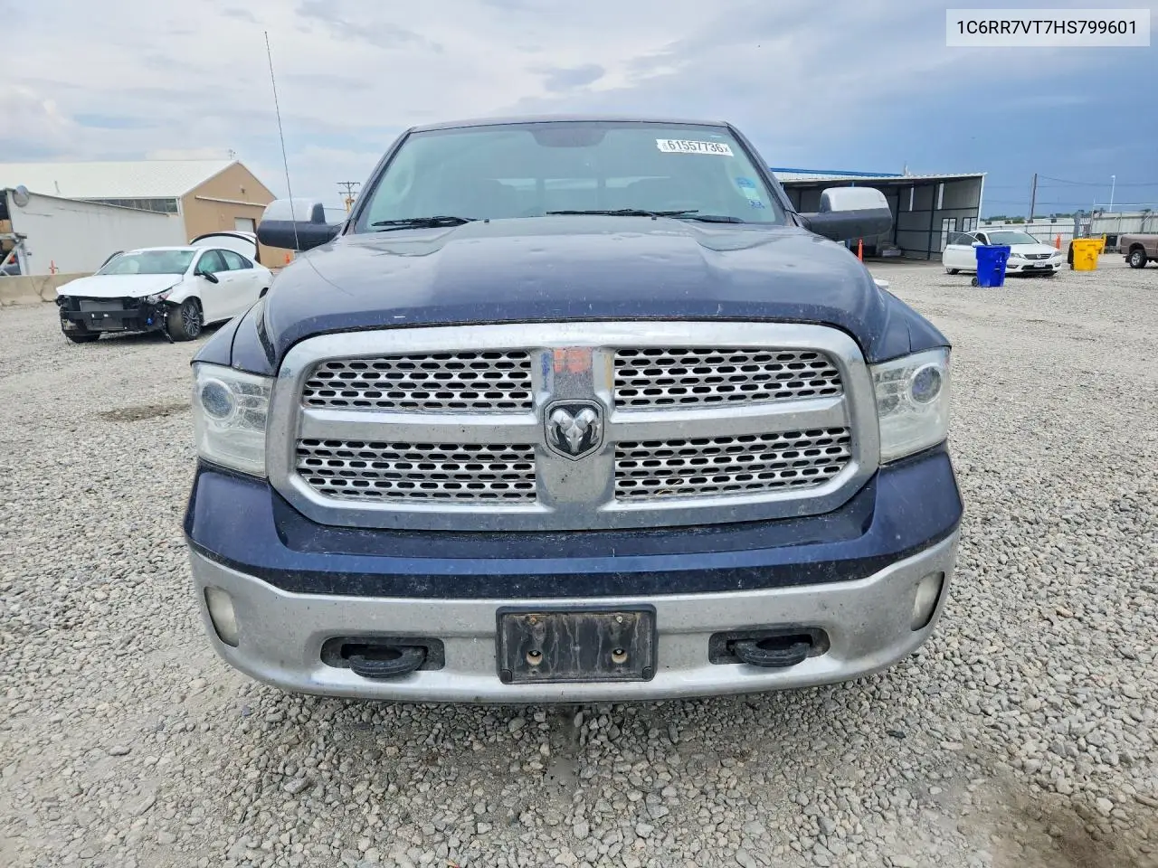 2017 Ram 1500 Laramie VIN: 1C6RR7VT7HS799601 Lot: 61557736