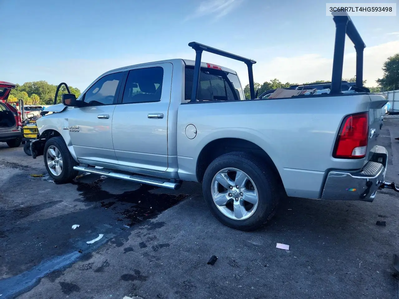 2017 Ram 1500 Slt VIN: 3C6RR7LT4HG593498 Lot: 61571236