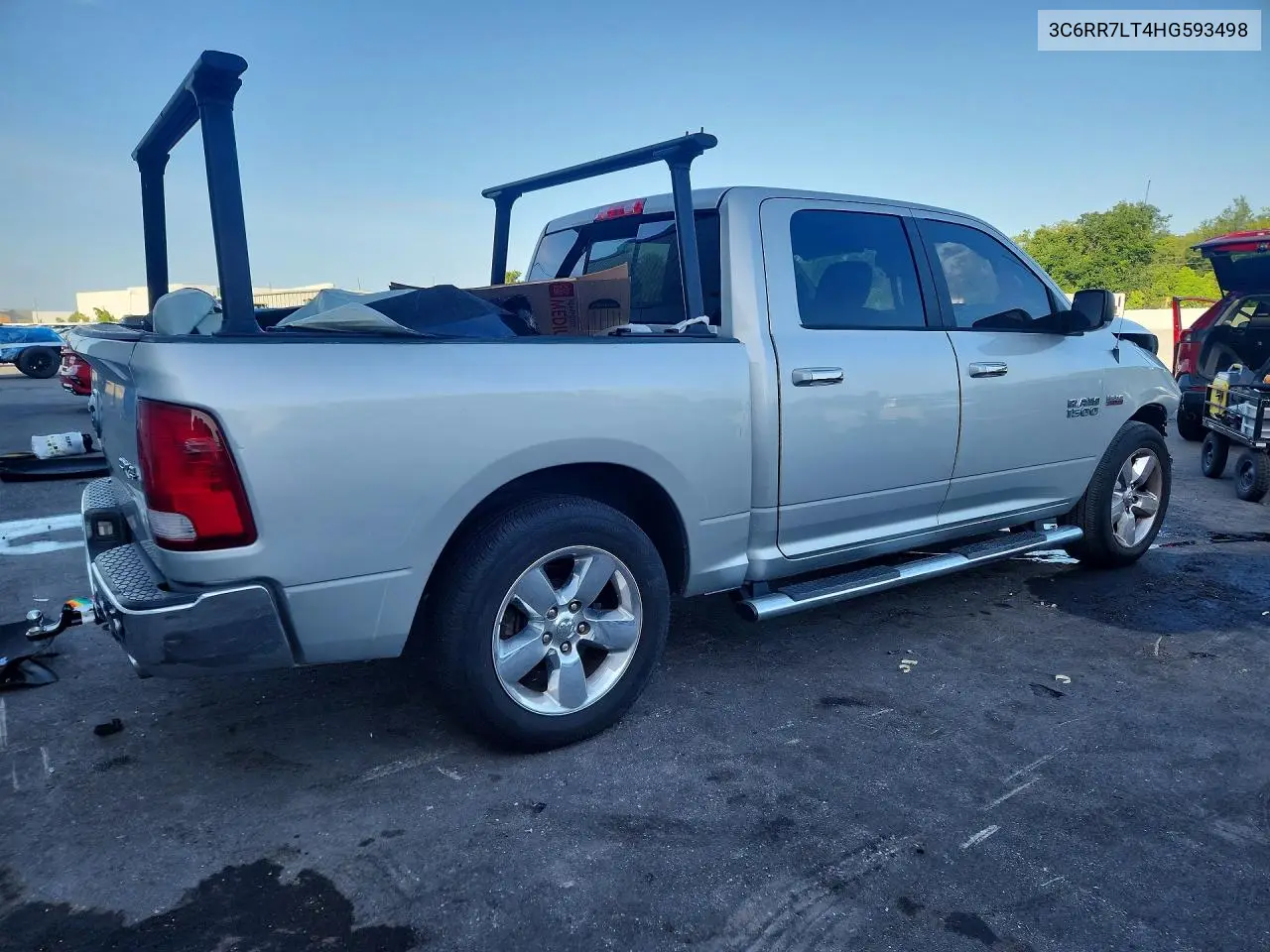2017 Ram 1500 Slt VIN: 3C6RR7LT4HG593498 Lot: 61571236