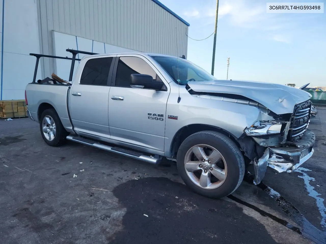 2017 Ram 1500 Slt VIN: 3C6RR7LT4HG593498 Lot: 61571236