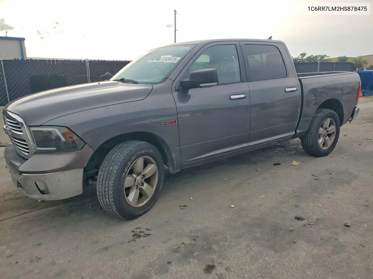 2017 Ram 1500 Slt VIN: 1C6RR7LM2HS878475 Lot: 61659416
