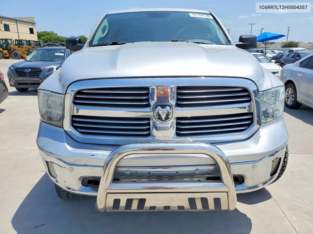 2017 Ram 1500 Slt VIN: 1C6RR7LT2HS504357 Lot: 61754736