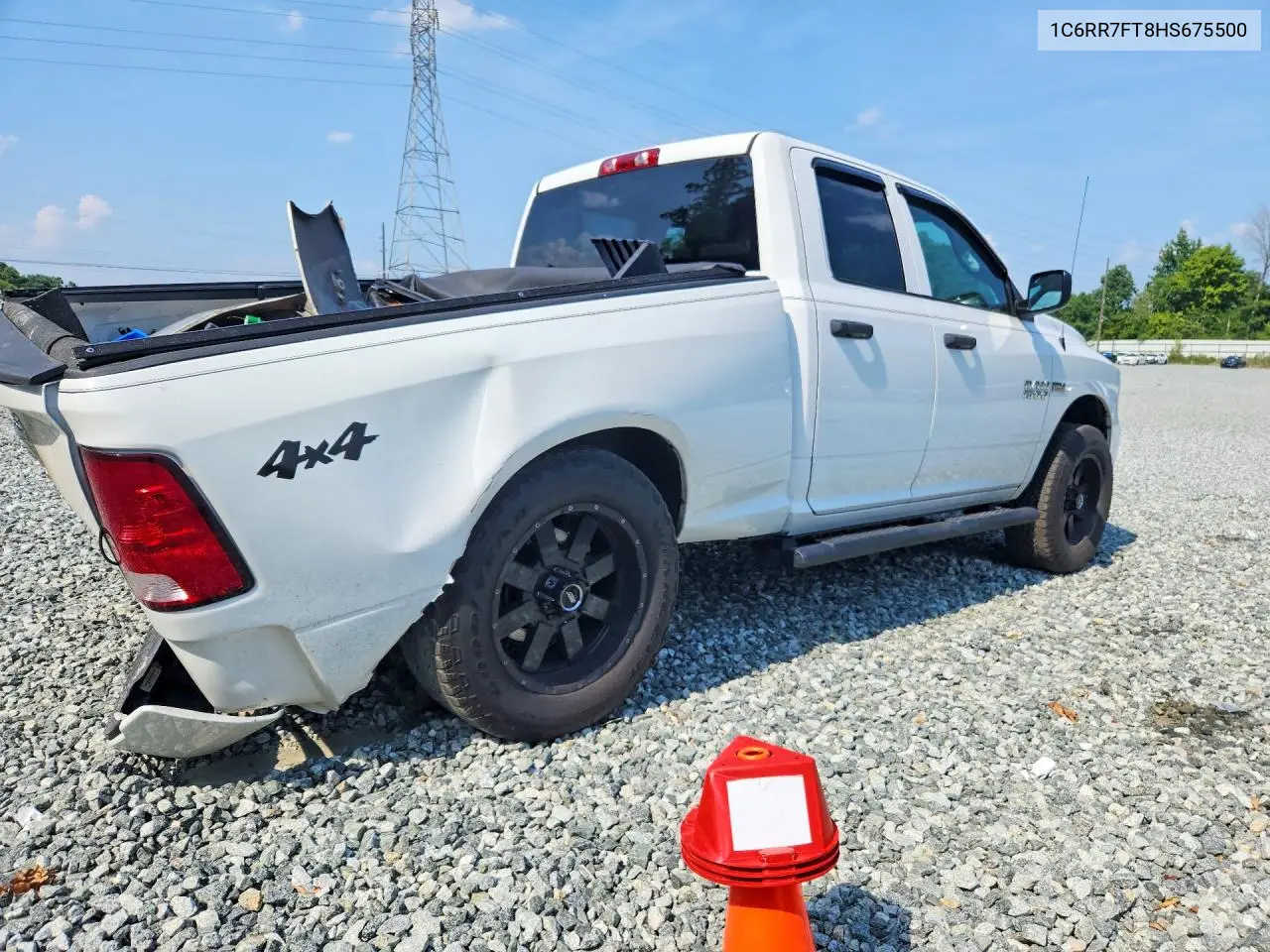 2017 Ram 1500 St VIN: 1C6RR7FT8HS675500 Lot: 61756266
