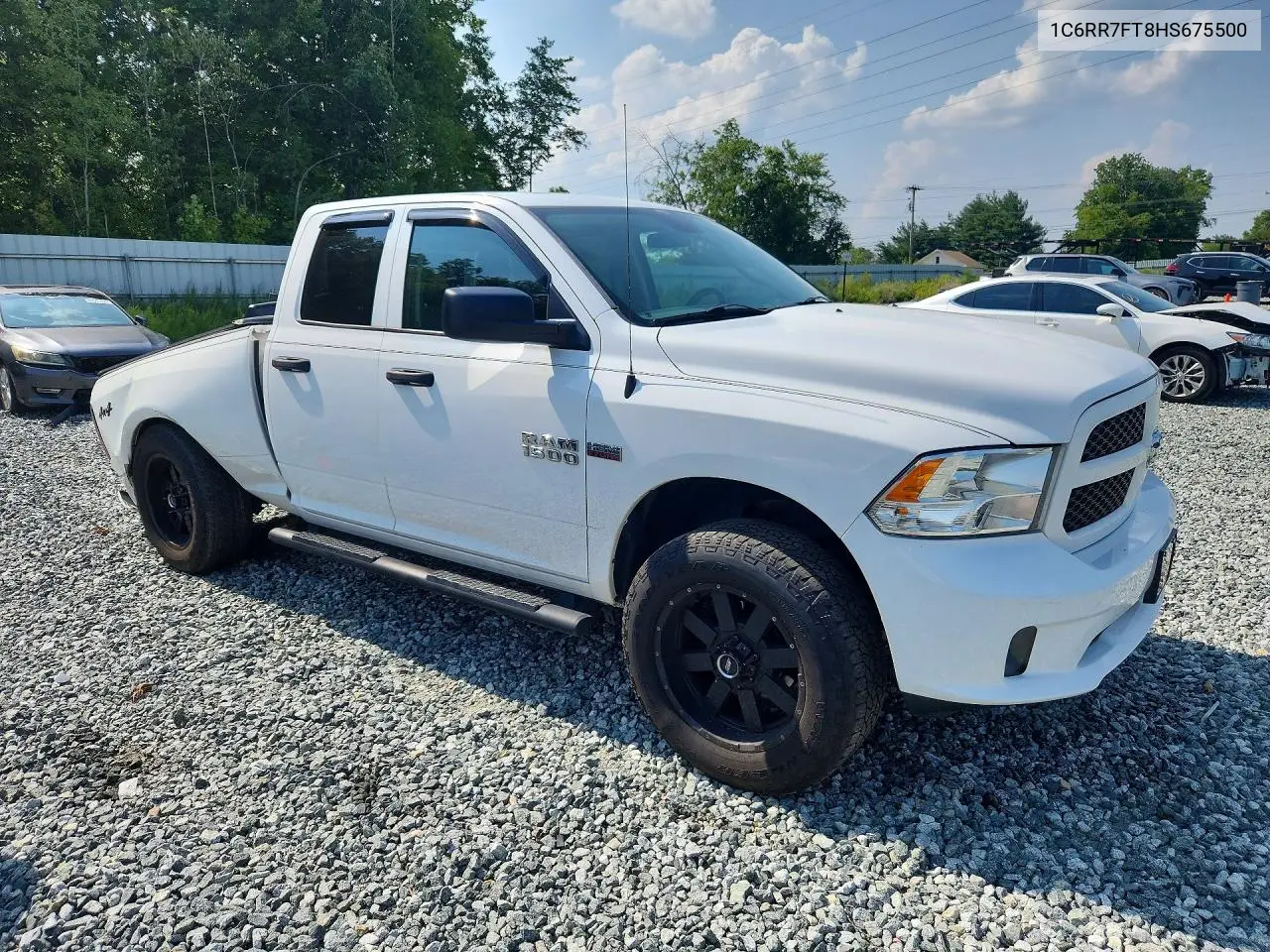2017 Ram 1500 St VIN: 1C6RR7FT8HS675500 Lot: 61756266