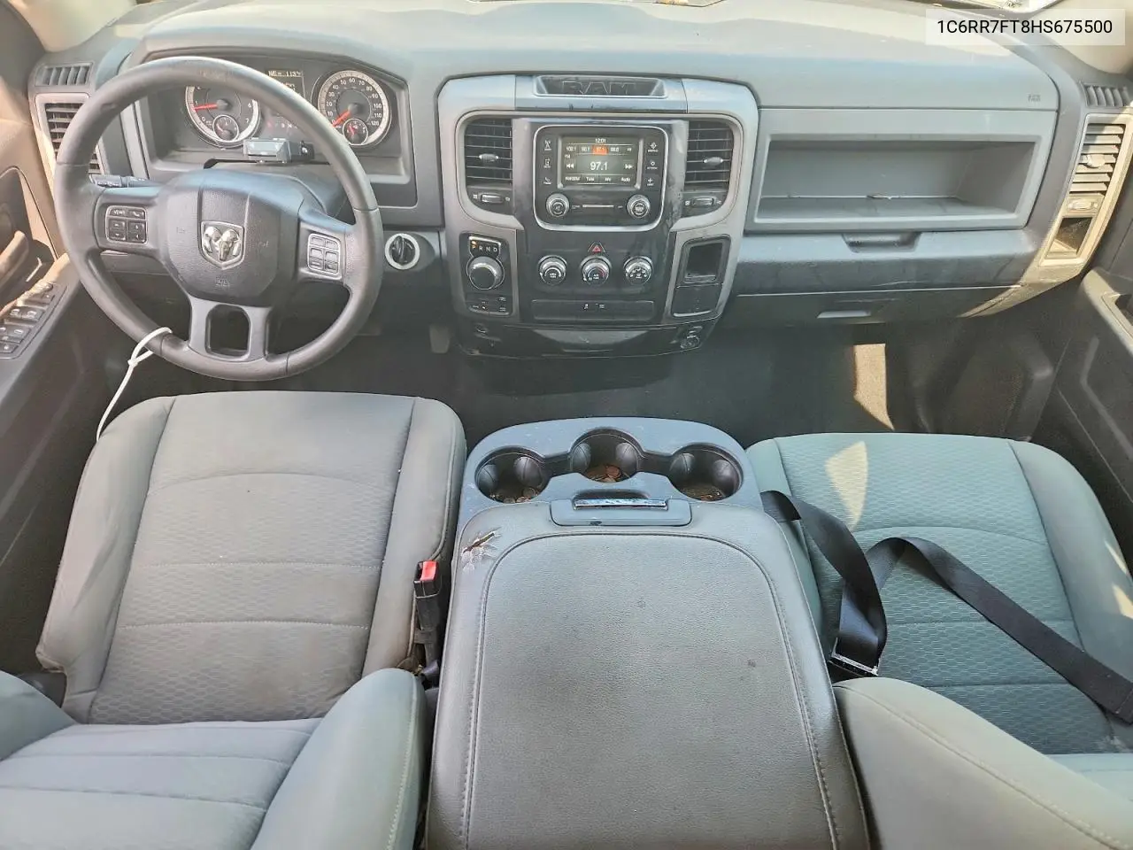 2017 Ram 1500 St VIN: 1C6RR7FT8HS675500 Lot: 61756266