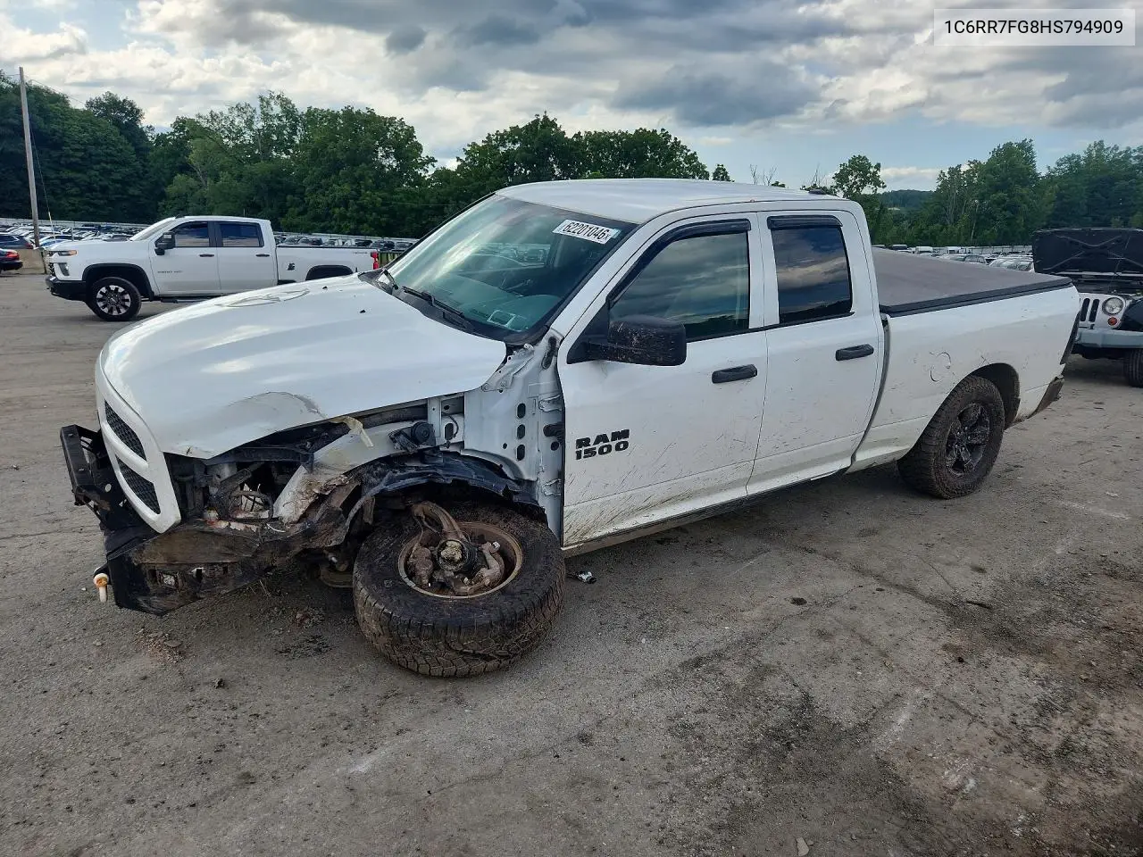 2017 Ram 1500 St VIN: 1C6RR7FG8HS794909 Lot: 62201046