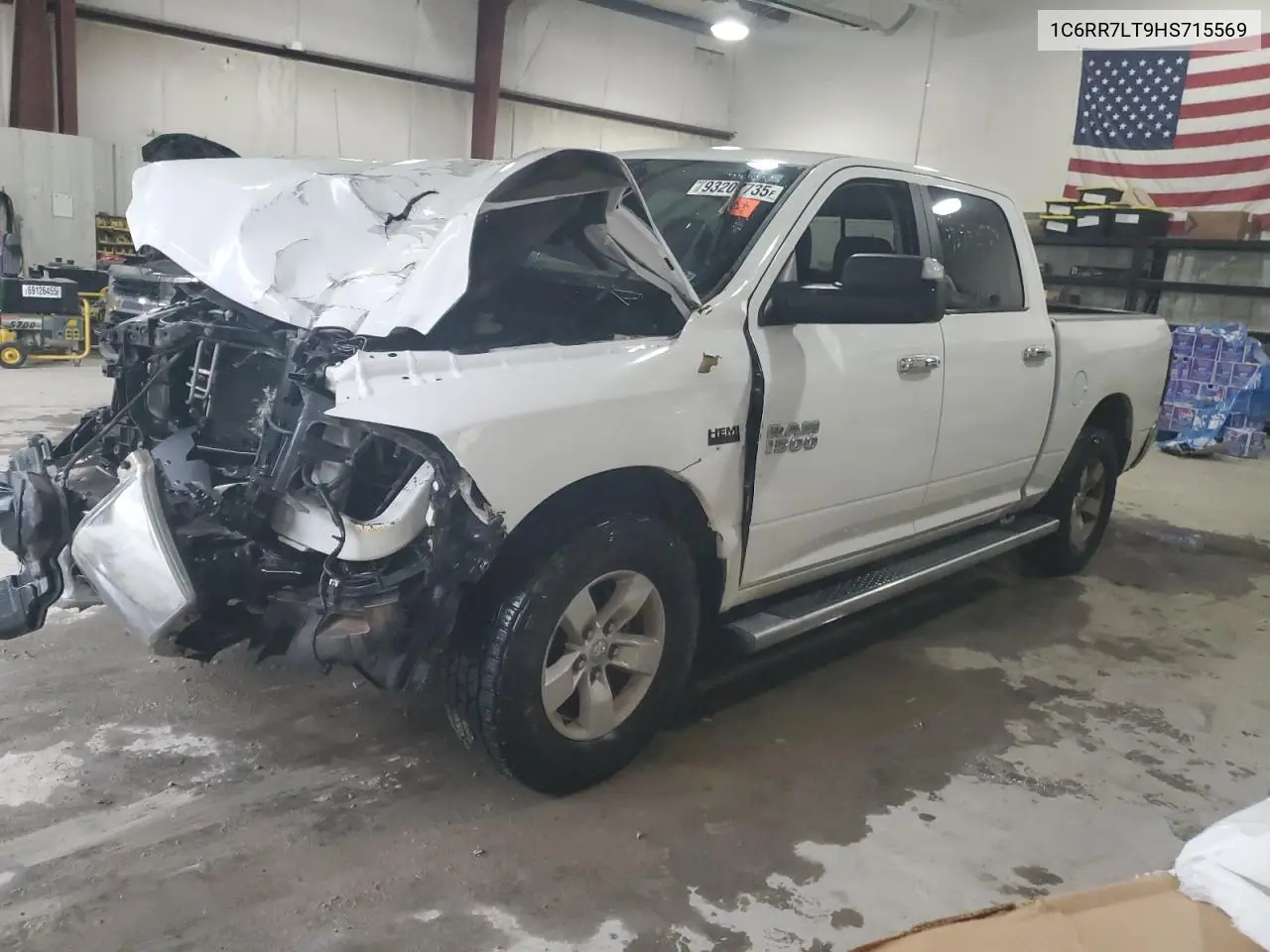 1C6RR7LT9HS715569 2017 Ram 1500 Slt