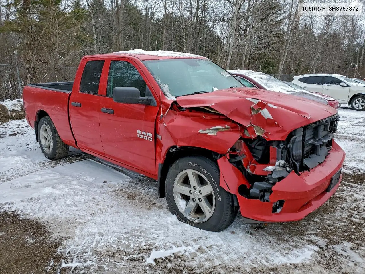 1C6RR7FT3HS767372 2017 Ram 1500 St