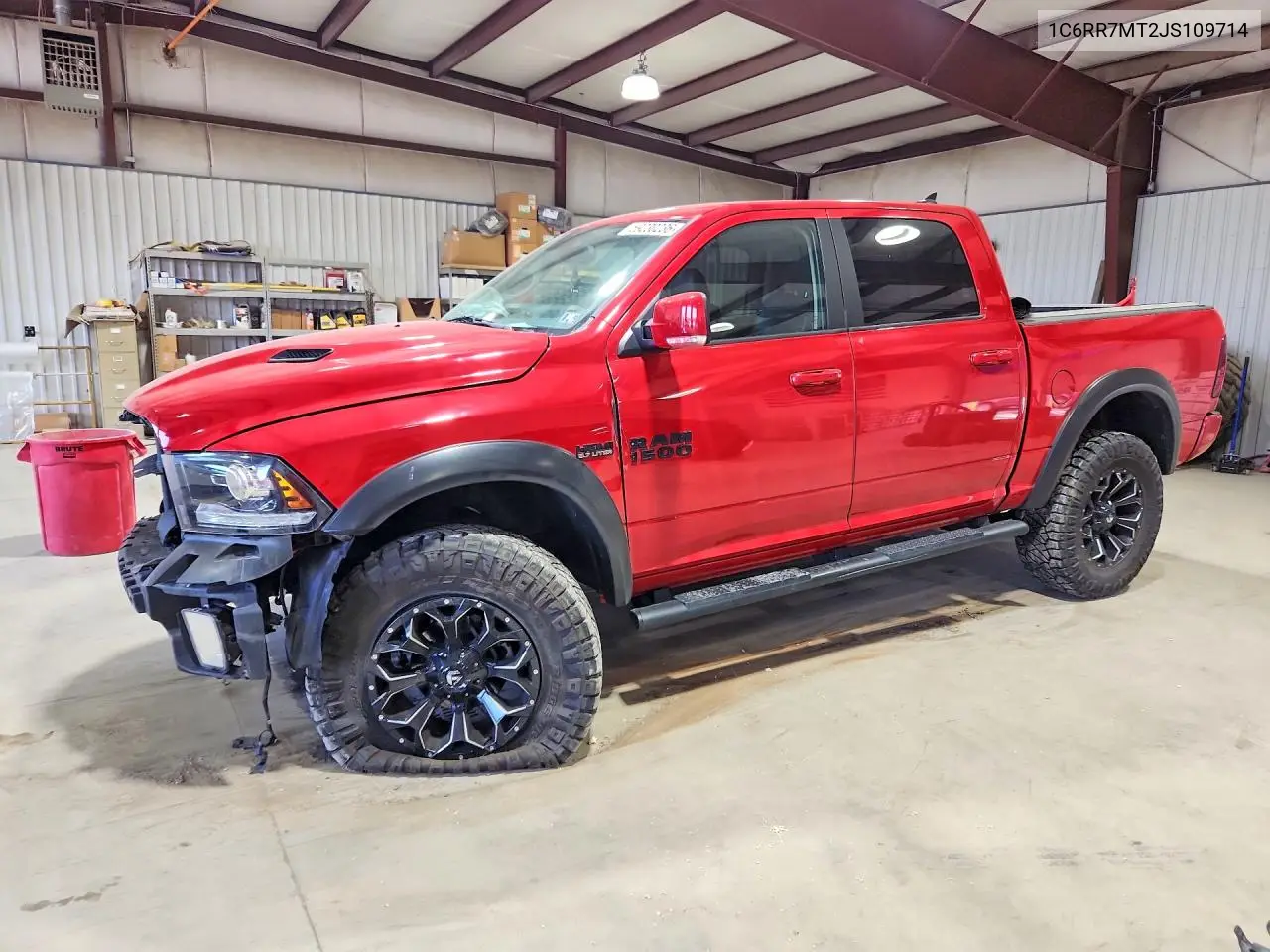 2018 Ram 1500 Sport VIN: 1C6RR7MT2JS109714 Lot: 59230236