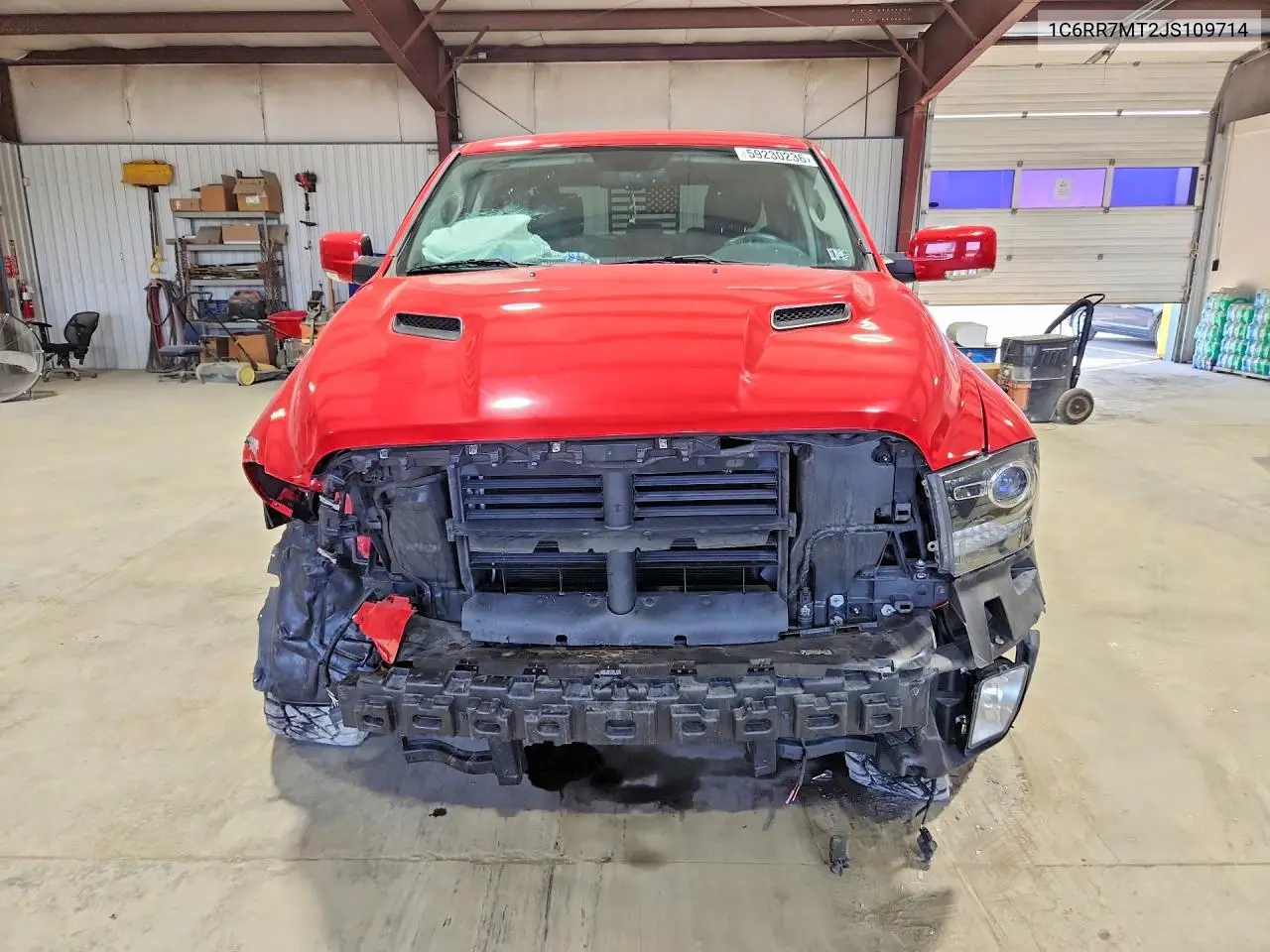 2018 Ram 1500 Sport VIN: 1C6RR7MT2JS109714 Lot: 59230236
