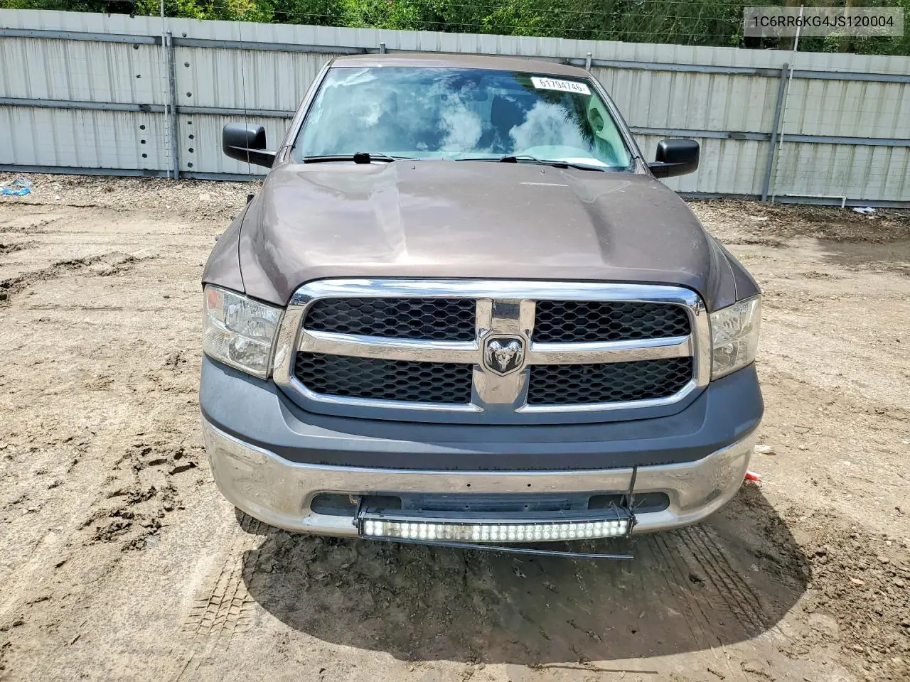 2018 Ram 1500 St VIN: 1C6RR6KG4JS120004 Lot: 61794746