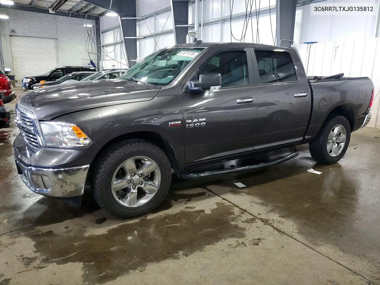 2018 Ram 1500 Slt VIN: 3C6RR7LTXJG135812 Lot: 61871076
