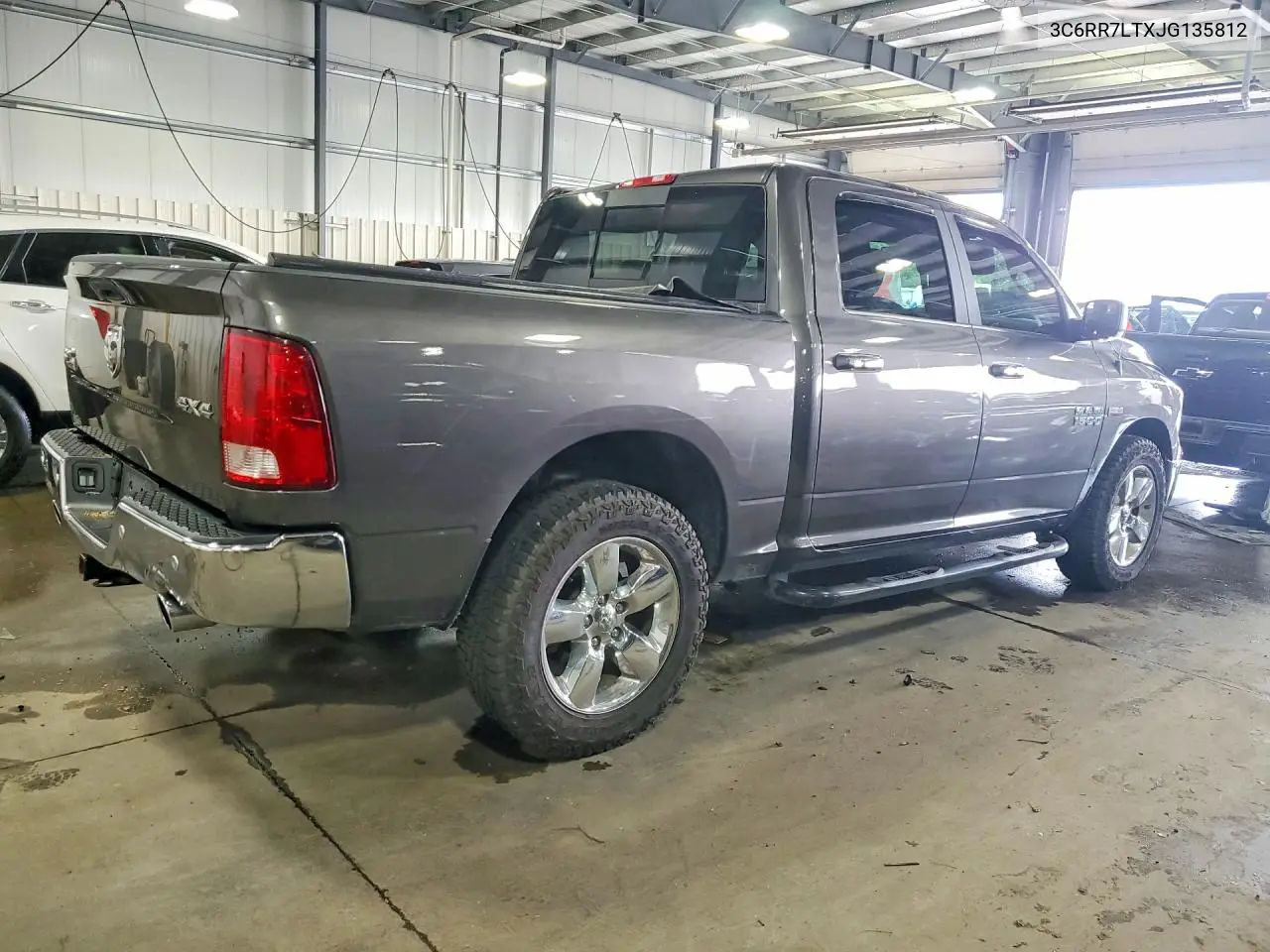 2018 Ram 1500 Slt VIN: 3C6RR7LTXJG135812 Lot: 61871076
