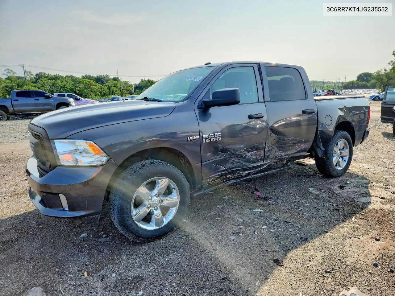 2018 Ram 1500 St VIN: 3C6RR7KT4JG235552 Lot: 61919986