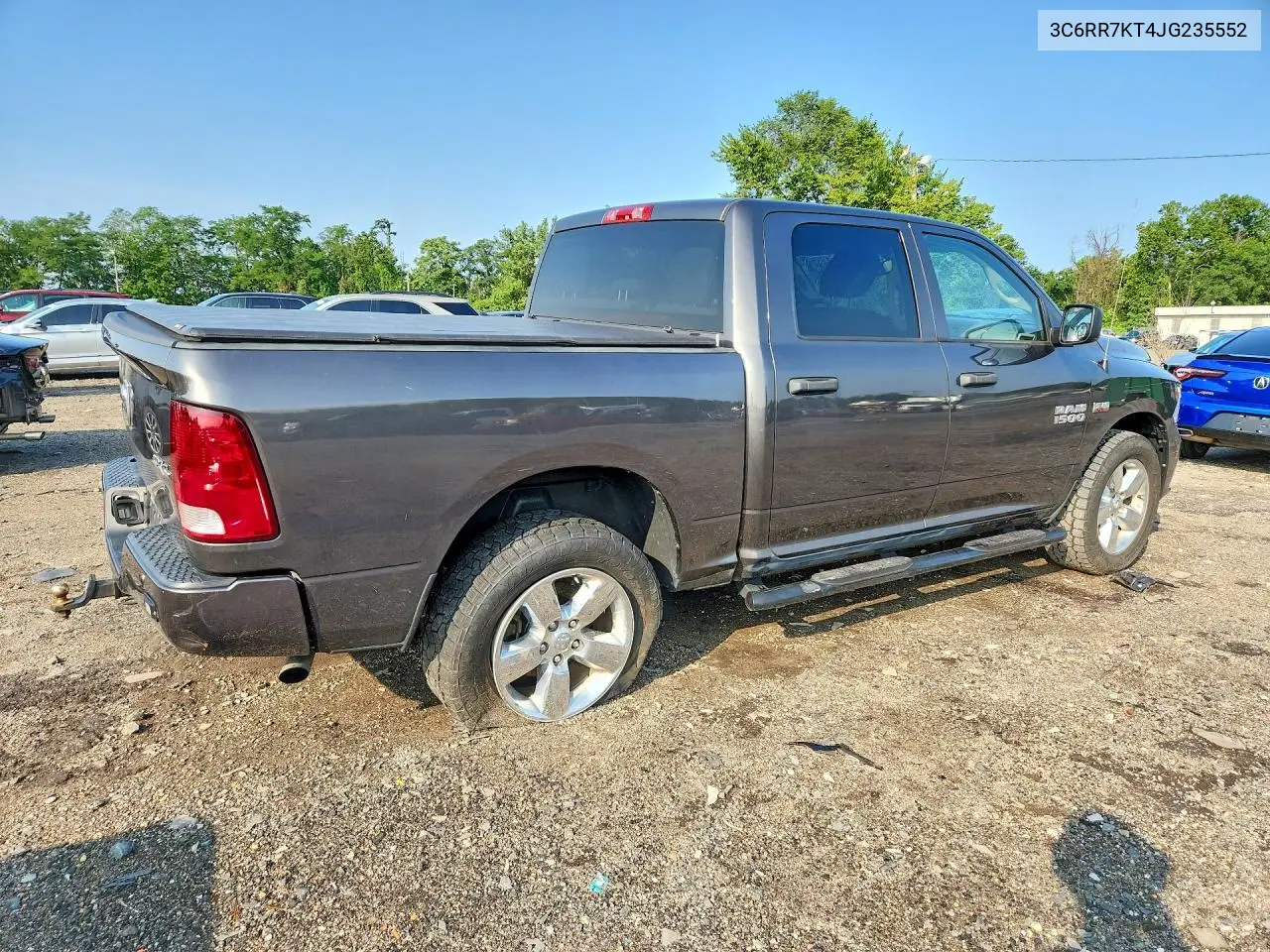 2018 Ram 1500 St VIN: 3C6RR7KT4JG235552 Lot: 61919986