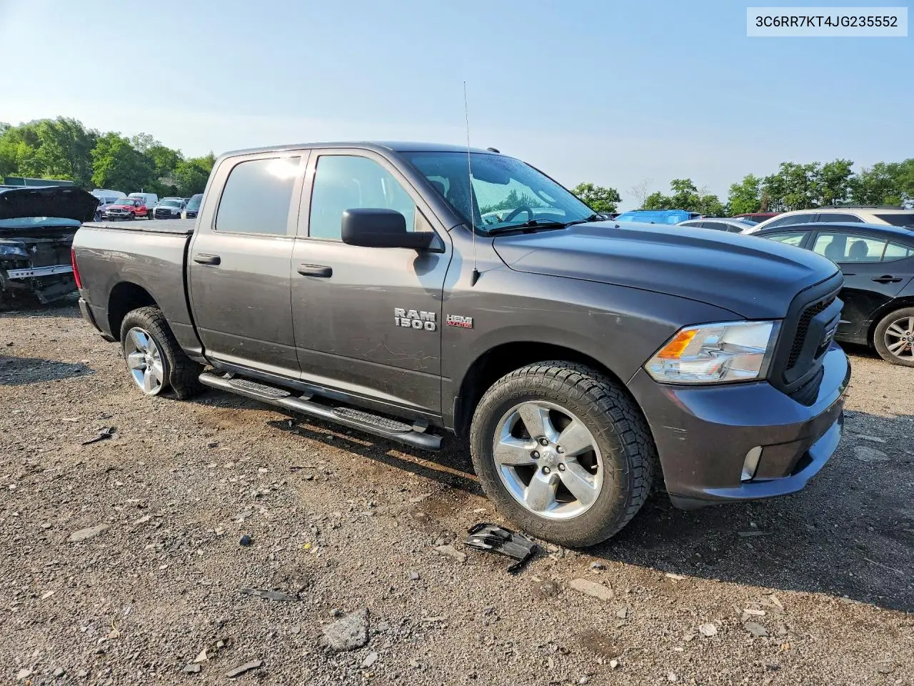 2018 Ram 1500 St VIN: 3C6RR7KT4JG235552 Lot: 61919986