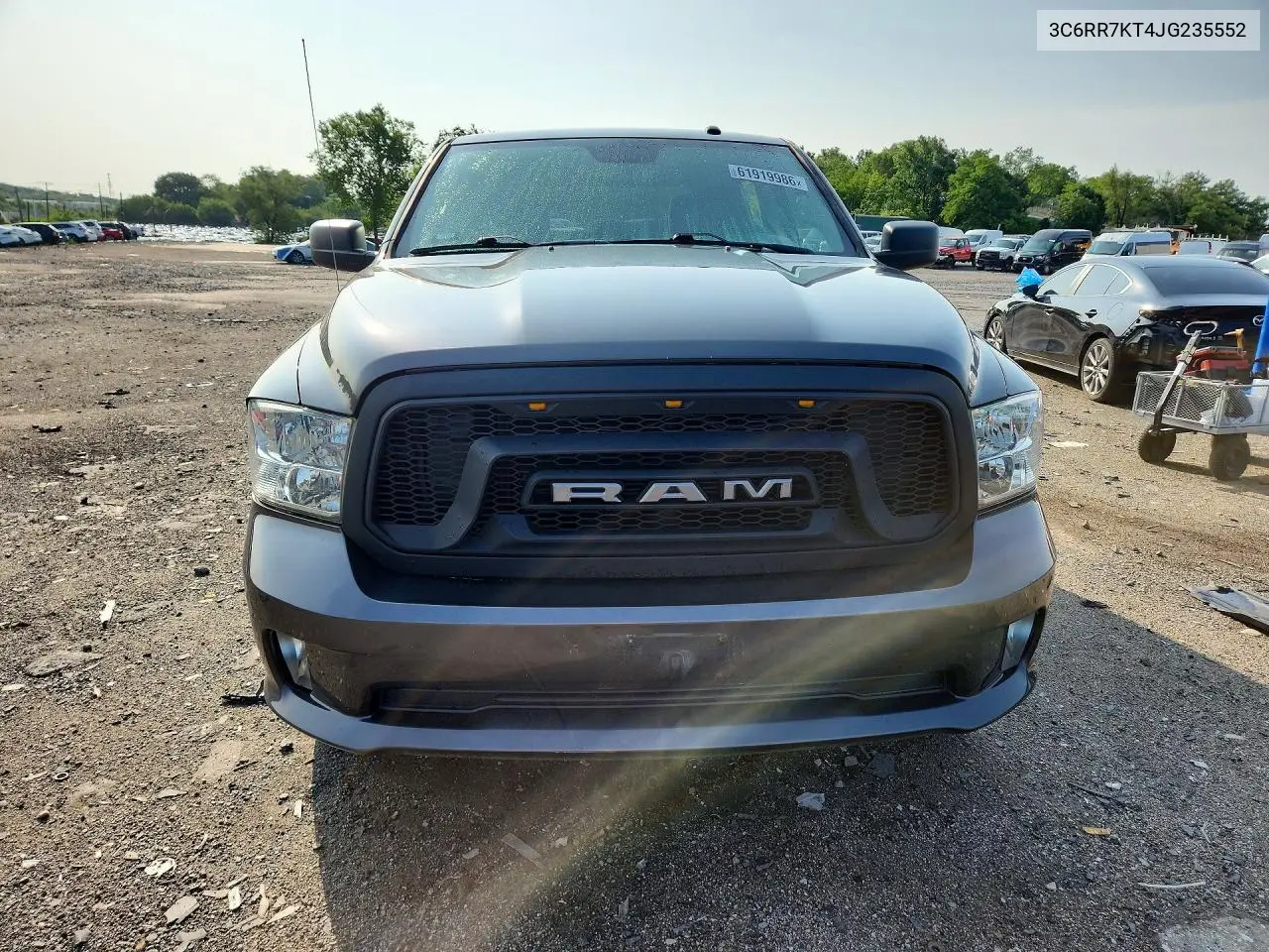 2018 Ram 1500 St VIN: 3C6RR7KT4JG235552 Lot: 61919986