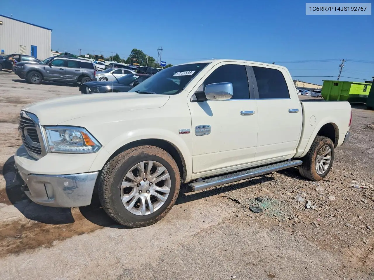 2018 Ram 1500 Longhorn VIN: 1C6RR7PT4JS192767 Lot: 62155586