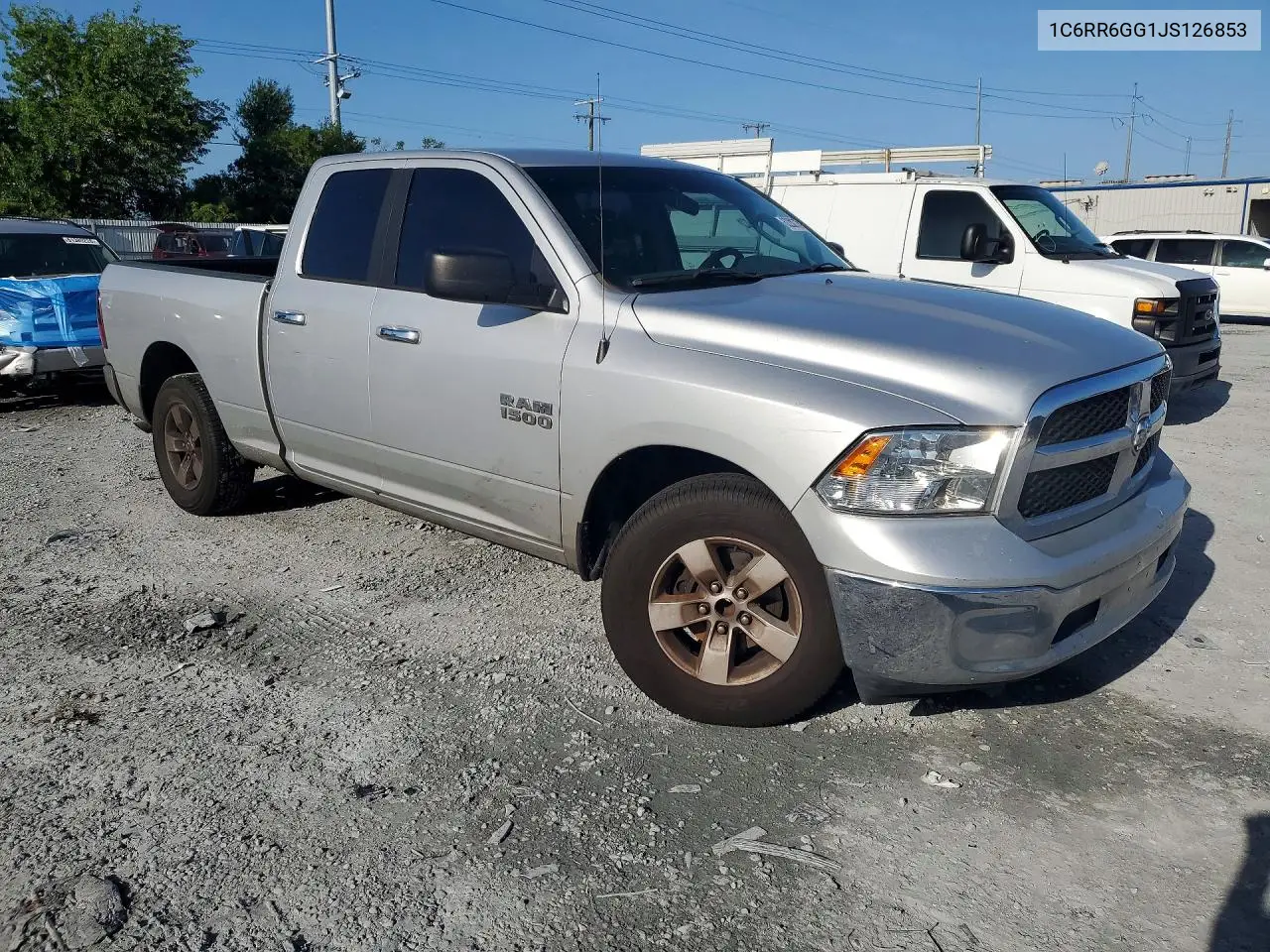 2018 Ram 1500 Slt VIN: 1C6RR6GG1JS126853 Lot: 62232736