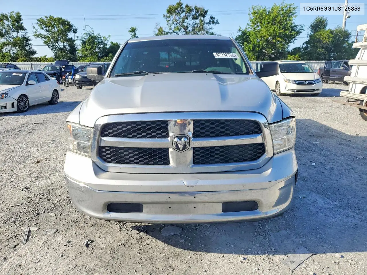 2018 Ram 1500 Slt VIN: 1C6RR6GG1JS126853 Lot: 62232736