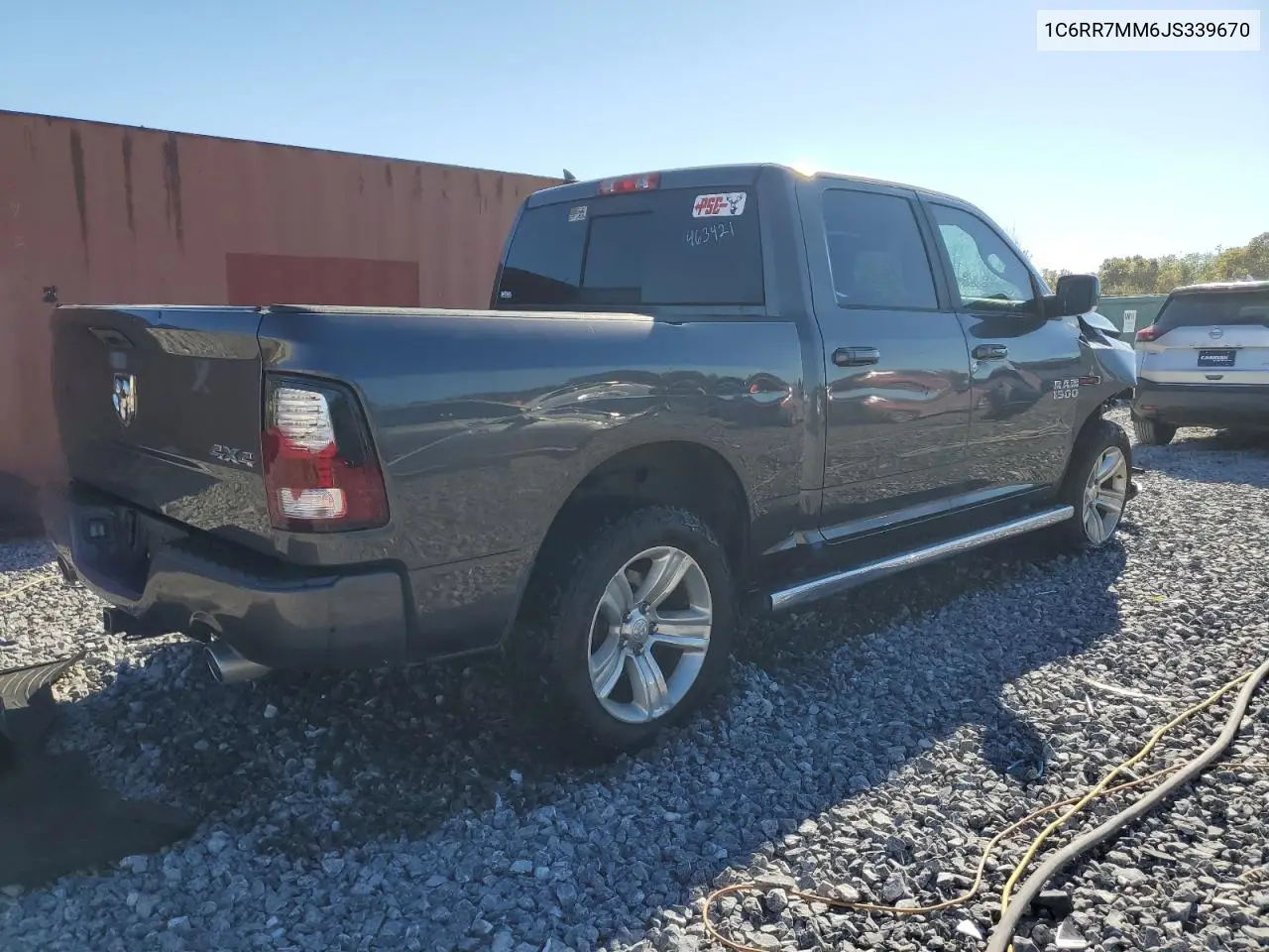 1C6RR7MM6JS339670 2018 Ram 1500 Sport