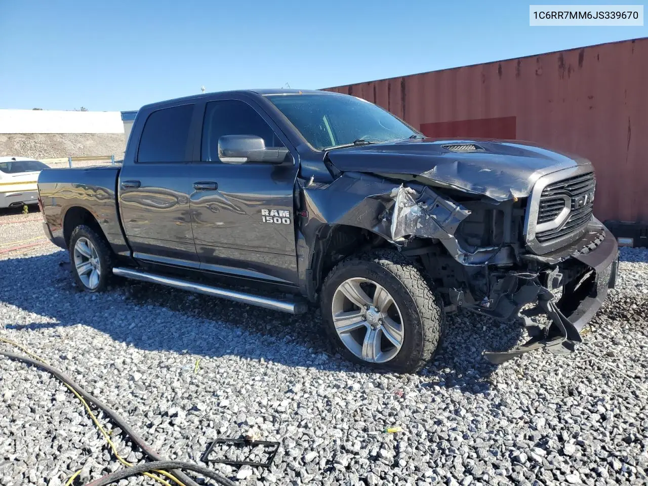 1C6RR7MM6JS339670 2018 Ram 1500 Sport