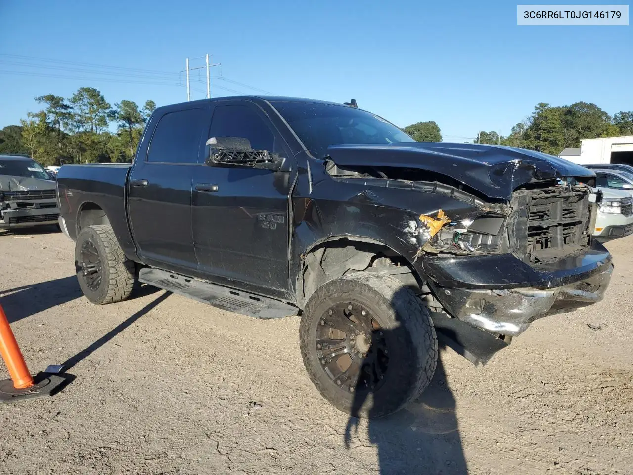 3C6RR6LT0JG146179 2018 Ram 1500 Slt