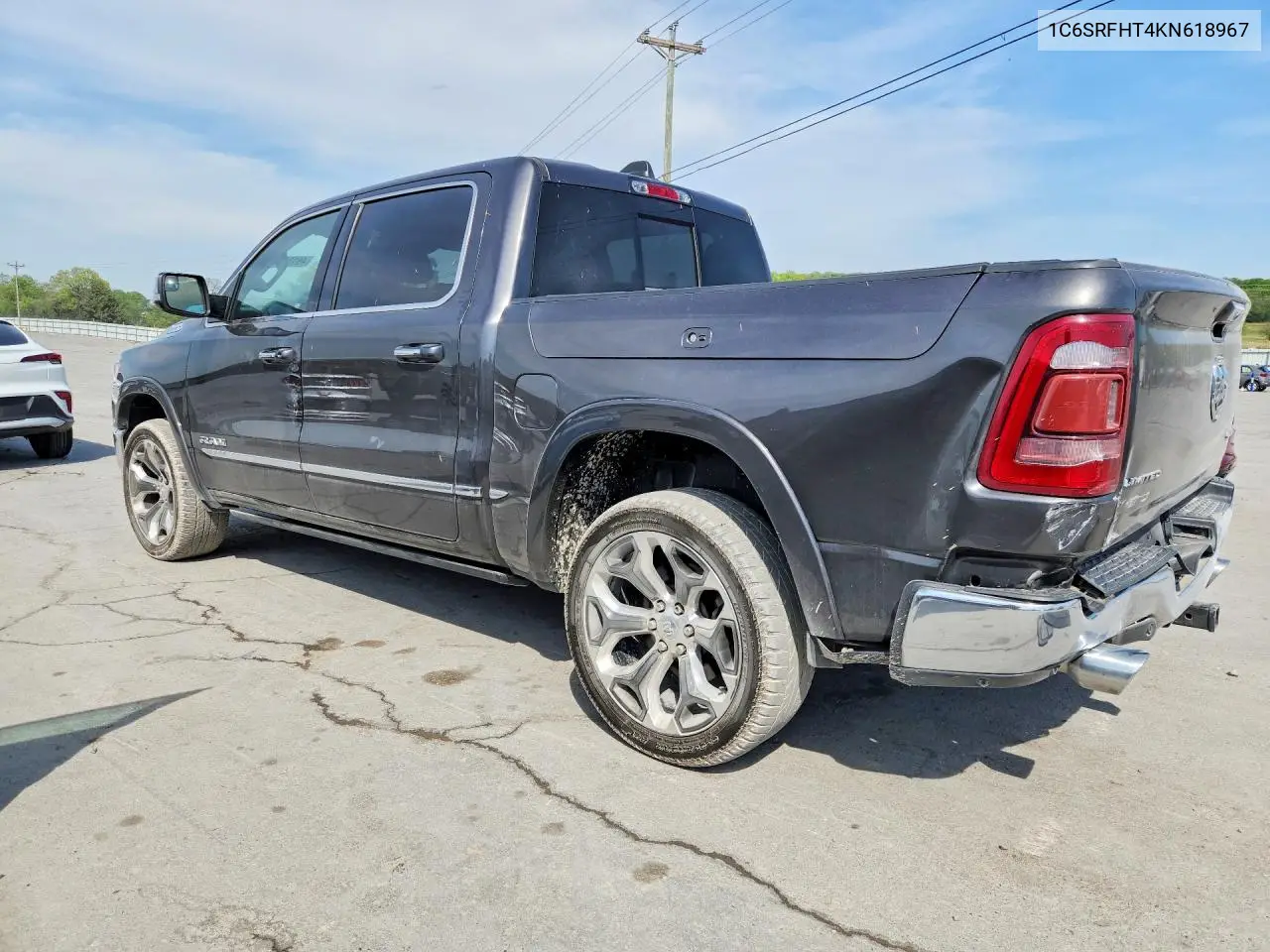 1C6SRFHT4KN618967 2019 Ram 1500 Limited