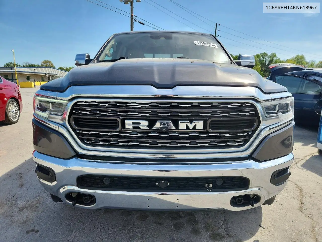 1C6SRFHT4KN618967 2019 Ram 1500 Limited