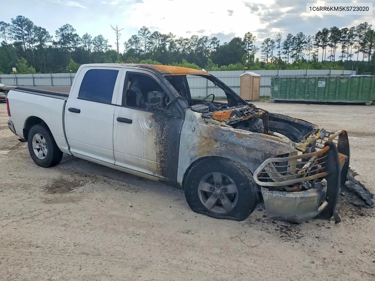 2019 Ram 1500 Classic Tradesman VIN: 1C6RR6KM5KS723020 Lot: 55073456