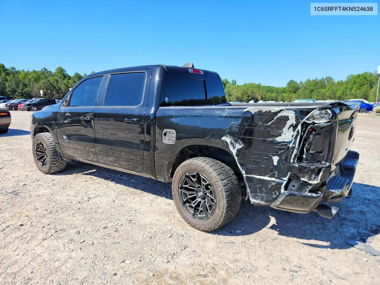 2019 Ram 1500 Big Horn VIN: 1C6SRFFT4KN524638 Lot: 55789176